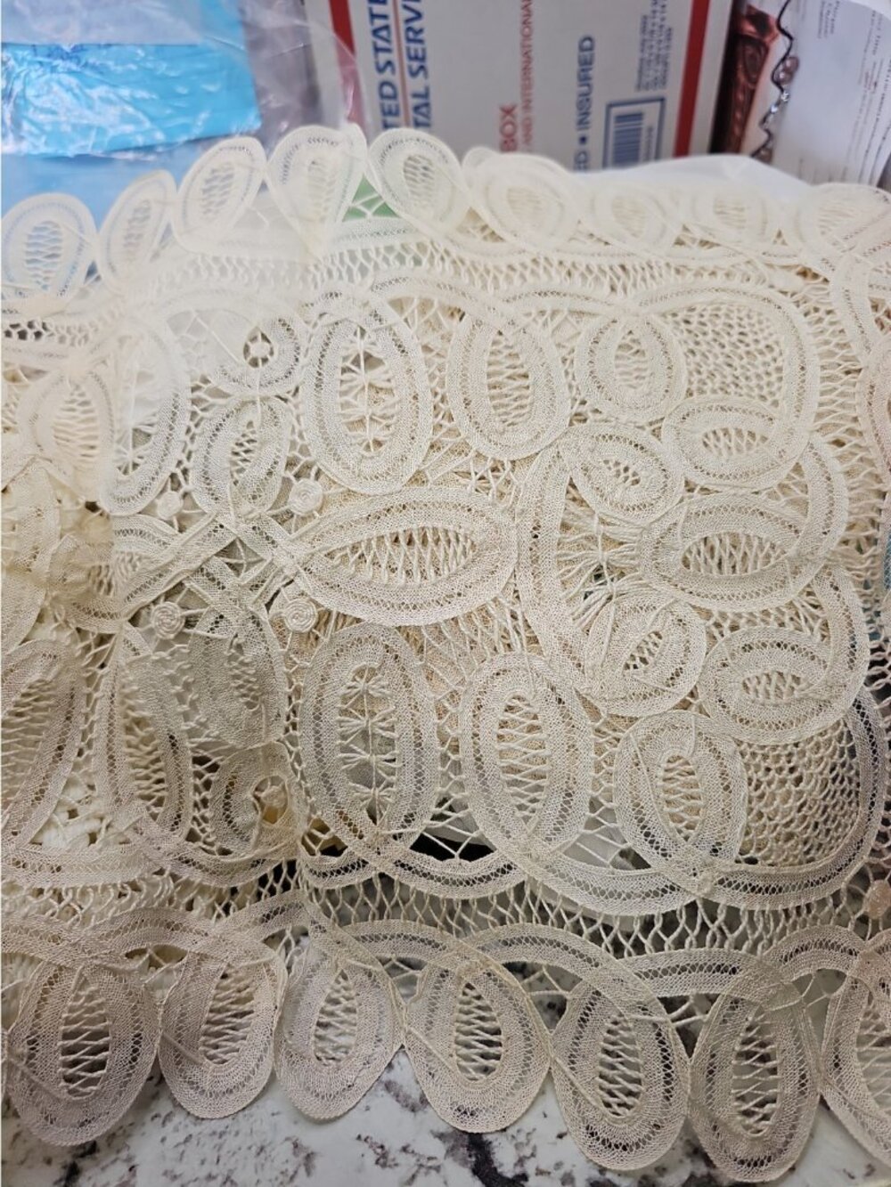 Placemat-lot Of 2 Lace Victorian